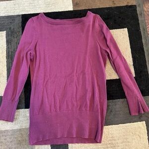 Loft wine sweater
